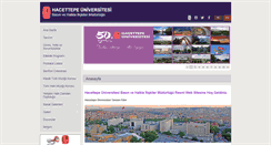 Desktop Screenshot of bhim.hacettepe.edu.tr