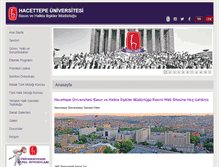 Tablet Screenshot of bhim.hacettepe.edu.tr