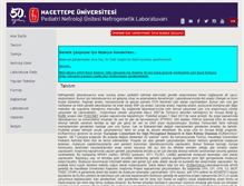 Tablet Screenshot of nephrogenetics.hacettepe.edu.tr