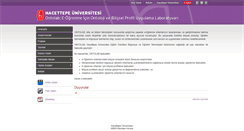 Desktop Screenshot of ontolab.hacettepe.edu.tr