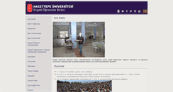 Desktop Screenshot of eob.hacettepe.edu.tr