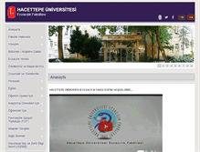 Tablet Screenshot of eczacilik.hacettepe.edu.tr