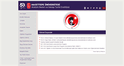 Desktop Screenshot of ait.hacettepe.edu.tr