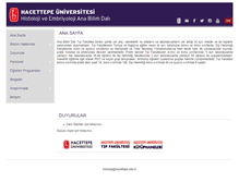 Tablet Screenshot of histoloji.hacettepe.edu.tr