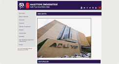 Desktop Screenshot of adlitip.hacettepe.edu.tr