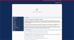 Desktop Screenshot of biostatistics.hacettepe.edu.tr