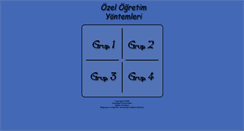 Desktop Screenshot of ozelogretim.hacettepe.edu.tr