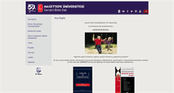 Desktop Screenshot of geriatri.hacettepe.edu.tr