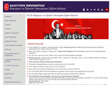 Tablet Screenshot of ebit.hacettepe.edu.tr