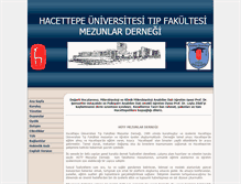 Tablet Screenshot of hutfmder.hacettepe.edu.tr