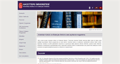 Desktop Screenshot of ake.hacettepe.edu.tr