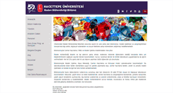Desktop Screenshot of maden.hacettepe.edu.tr
