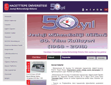 Tablet Screenshot of jeomuh.hacettepe.edu.tr