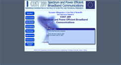 Desktop Screenshot of cost289.ee.hacettepe.edu.tr