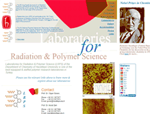 Tablet Screenshot of polymer.hacettepe.edu.tr