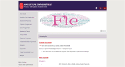 Desktop Screenshot of fdo.hacettepe.edu.tr