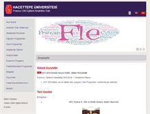 Tablet Screenshot of fdo.hacettepe.edu.tr