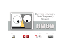 Tablet Screenshot of hubo.hacettepe.edu.tr