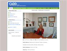 Tablet Screenshot of cadd.hacettepe.edu.tr