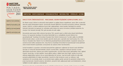 Desktop Screenshot of macsabal2011.hacettepe.edu.tr