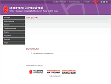 Tablet Screenshot of ftr.hacettepe.edu.tr